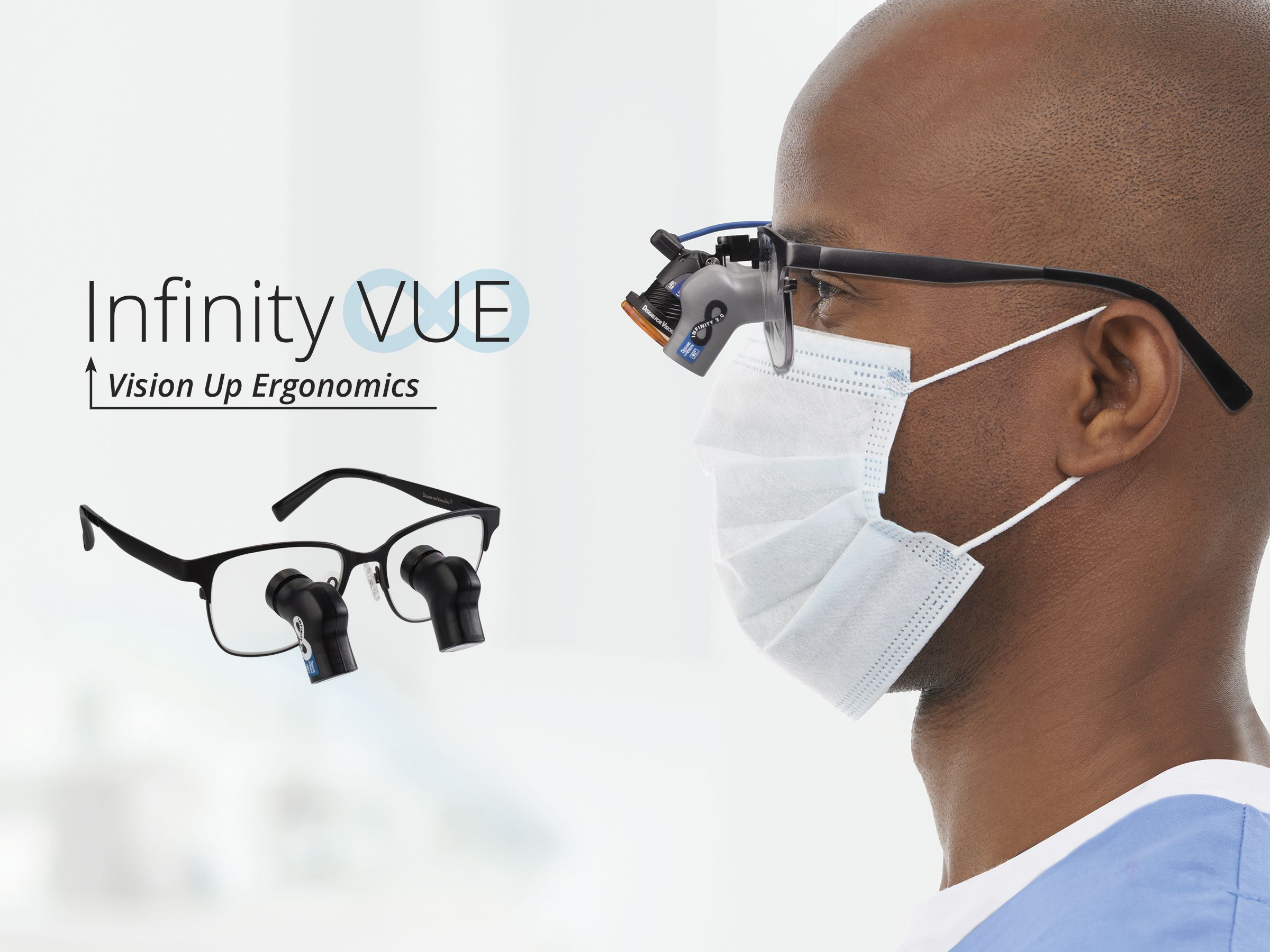 Infinity Vue : innovatieve loeptechnologie die je letterlijk recht houdt.